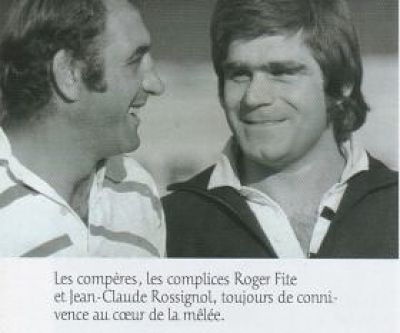 Roger Fite et Jean Claude Rossignol ont marqué de leurs empreintes l'histoire du rugby limousin, du CA Brive et du Sporting Club Tulliste