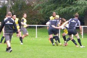 l'entrainement du CA Brive de ce mardi n'a pas été de tout repos pour les joueurs