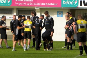 le CA Brive va débuter sa mise en place avant son déplacement à Clermont