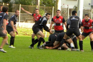 Transformation du jeu avec Thomas Laranjeira en position de n°9, lui l'habituel n°10 du CA Brive