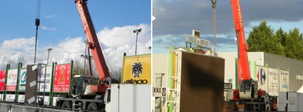 Le nouvel écran géant du CA Brive est arrivé