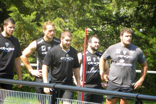 C'est la reprise pour les joueurs du CA Brive. Les séances d'entrainements commencent par du physique.