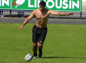 Gaëtan Germain prend ses marques sur le terrain du CA Brive