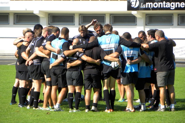 Les joueurs du CA Brive sont prêts pour le combat qui les attend à Montpellier