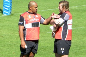 Kevin Buys et Tamato Leupolu, nouveaux coéquipiers au CA Brive