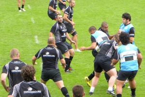 La défense du CA Brive reste hermétique même pendant les entrainements