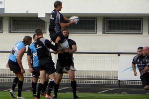 Belle prise en touche de Petrus Hauman pour le CA Brive