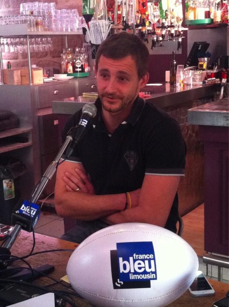 Jean-Baptiste Péjoine revient sur l'actualité du CAB au micro de France Bleu Limousin