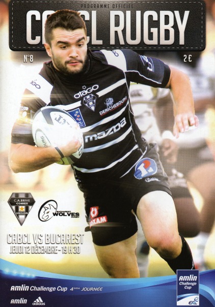 Thomas Laranjeira, le jeune ouvreur du CA Brive, se livre dans le programme officiel du club