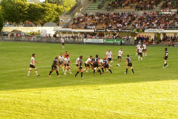 Deuxième mi temps match amical Brive La Rochelle préparation top 14
