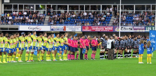 Les joueurs de Clermont et de Brive sont prêts pour le derby du Massif central