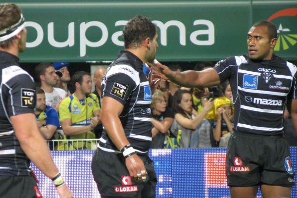 Malakaï Radikedike, l'ailier du CA Brive, a fait passer quelques frissons dans le dos de la défense clermontoise