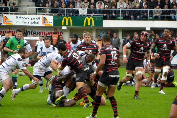 Brive a dominé les débats en première mi-temps contre Toulouse