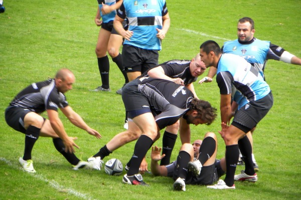 Thomas Sanchou a bien orchestré son équipe pour son premier match avec le CA Brive