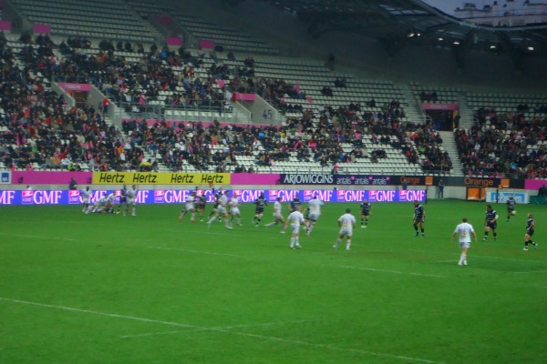 la défense a été encore un des points forts du CA Brive lors de son match contre le Stade Français