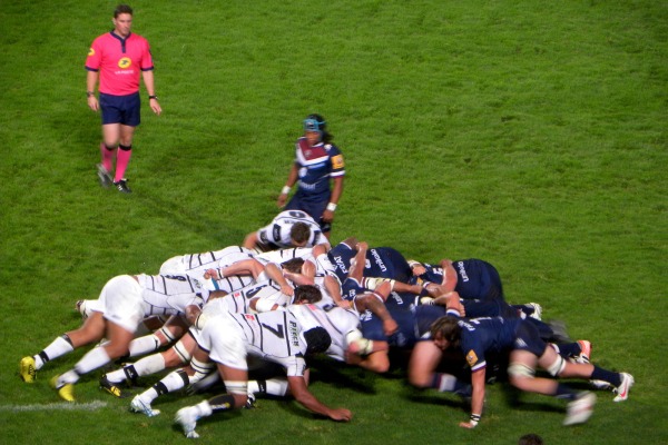 La mêlée du CA Brive a été l'atout numéro 1 lors de sa victoire contre Bordeaux-Bègles
