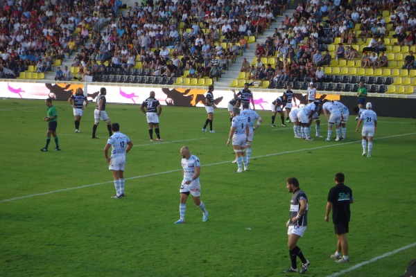 La touche du CA Brive a connu quelques ratés lors de son match contre le Racing Métro 92