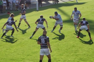 la défense du CA Brive tient bon face aux attaques du Racing Métro 92