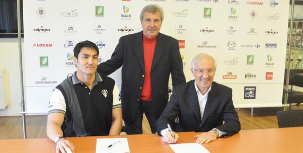 officiel : la signature de fabien laurent avec le club de Brive - cab