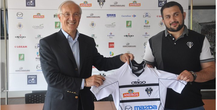 Transferts : Karlen Asieshvili en provenance d'Aurillac signe pour le CA Brive