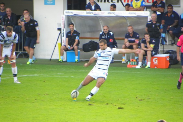 Gaëtan Germain, le buteur du CA Brive, est devenu le meilleur réalisateur du Top 14 lors de la saison 2013/2014