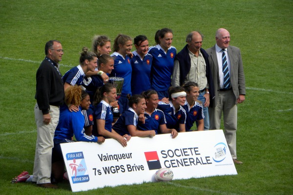 L'équipe de France remporte le Rugby Seven's Women Grand Prix qui faisait étape à Brive en ce mois de juin 2014