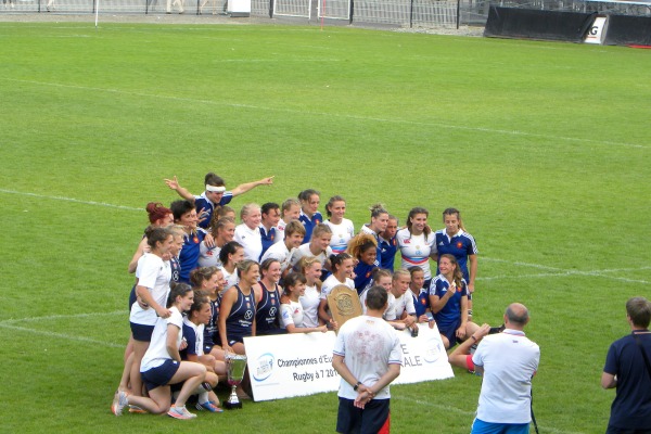 Russie, France, Angleterre : voici le podium du championnat d'Europe 2014 du Rugby Seven's Women Grand Prix