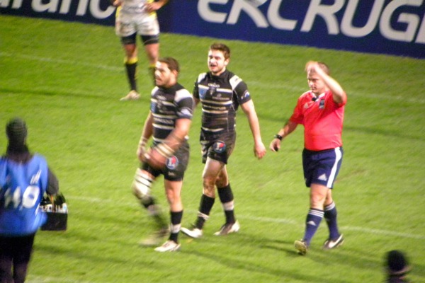 Baptiste Delage inscrit le quatrième essai du CA Brive contre Calvisano