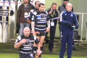 Il est temps de faire quelqus changements du côté du CA Brive pendant la seconde période contre Calvisano