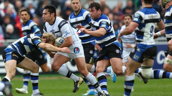 Malgré une envie indéniable de bien faire, Fabien Laurent et ses coéquipiers du CA Brive n'ont rien pu faire contre Bath en quart de finale d'Amlin Challenge Cup