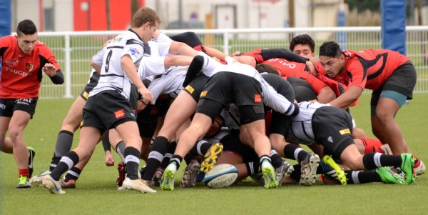 Tout comme les Cadets B, les Cadets A de Brive ont eu du mal à lutter face à leurs homologues de Toulouse et Agen