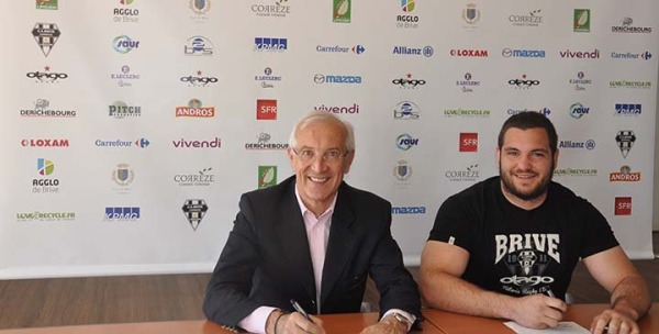 Le jeune talonneur Louis Acosta prolonge d'une année supplémentaire au CA Brive