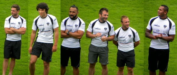 Les centres du CA Brive auront pour mission de créer des brèches dans les défenses adverses pour marquer des essais