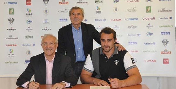 Russlan Boukerou est un des nouveaux joueurs du CA Brive pour la saison 2014/2015