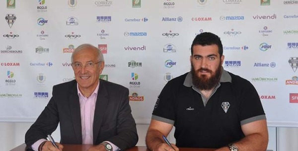 Damien Jourdain rejoint le CA Brive après plusieurs saisons passées à Bourg-en-Bresse