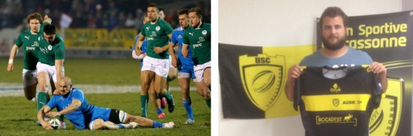 Marco Lazzaroni arrive au CA Brive pour intégrer le centre de formation tandis que Victor Laval rejoint Carcassonne