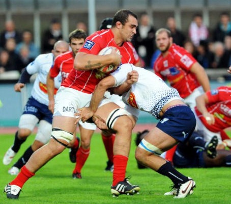 Russlan Boukerou espère apporter sa puissance au CA Brive