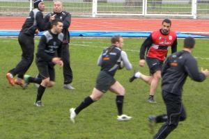 Thomas Sanchou voit sa performance parisienne récompensée par une nouvelle titularisation au centre de l'attaque briviste