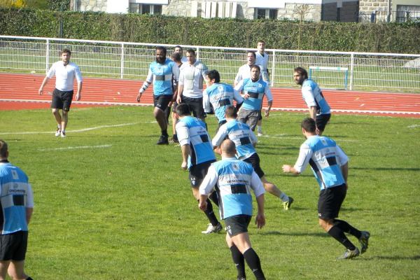 C'est l'heure de la reprise de l'entrainement pour les joueurs du CA Brive