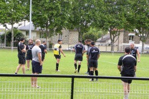 A un mois de la reprise du Top 14, il est temps de travailler les combinaisons en touche pour le CA Brive