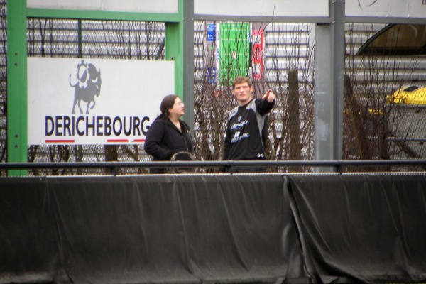 Marie Broquerie et Olivier Caisso commentent ensemble les matchs à domicile du CA Brive