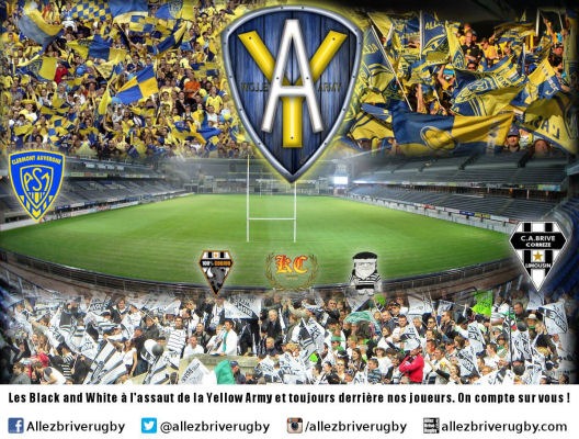 Nouvelle saison de Top 14 et donc nouveau derby entre le CA Brive et l'ASM Clermont. Les supporters des deux camps sont prêts
