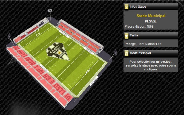 Le stade Amédée-Domenech s'annonce à guichets fermés pour ce derby entre Brive et Clermont