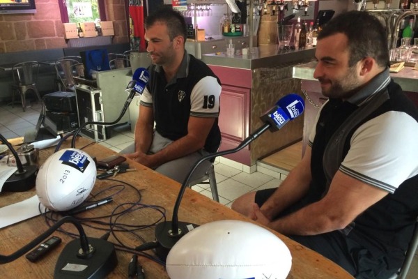 Arnaud Mignardi et Guillaume Ribes sont les invités de Bleu Blanc Noir sur France Bleu Limousin