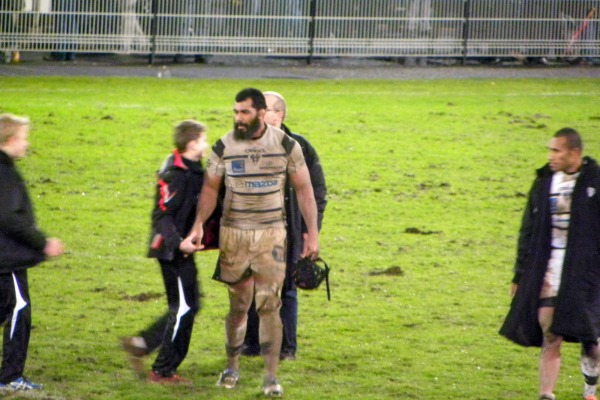 Dominiko Waqaniburotu, le 3e ligne du CA Brive, a été le meilleur joueur du match contre Montpellier
