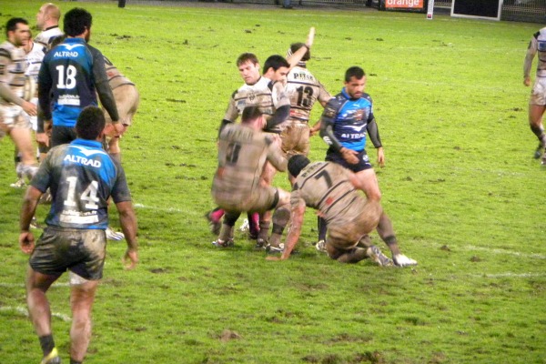 Le combat livré dans le match Brive - Montpellier va laisser des traces dans les organismes des joueurs