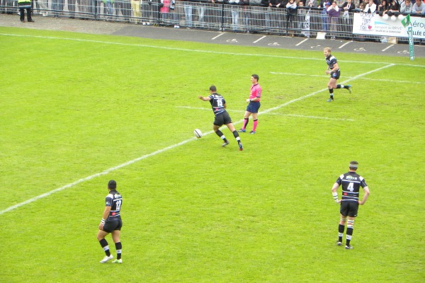 Le buteur du CA Brive, Gaëtan Germain, a marqué de son empreinte ce succès en marquant 14 points