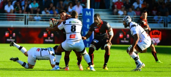 Les duels ont été âpres entre Lyon et Brive mais finalement c'est le LOU qui a eu le dessus sur le CAB
