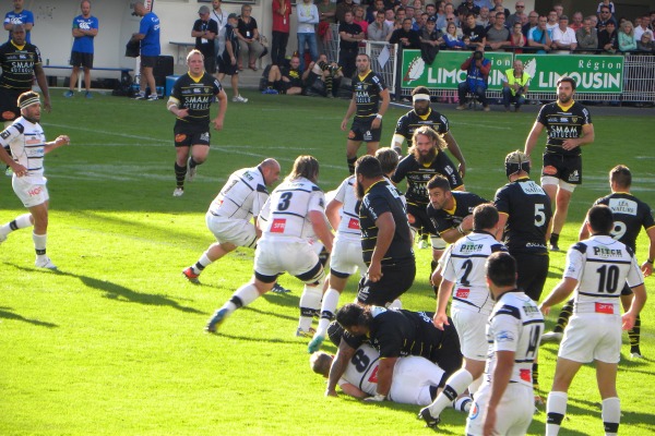 La Rochelle a posé beaucoup de problèmes au CA Brive durant la première période avant de céder dans le second acte