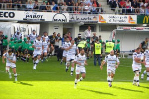 Le CA Brive rentre pour la première fois de la saison 2014/2015 sur sa pelouse d'Amédée-Domenech
